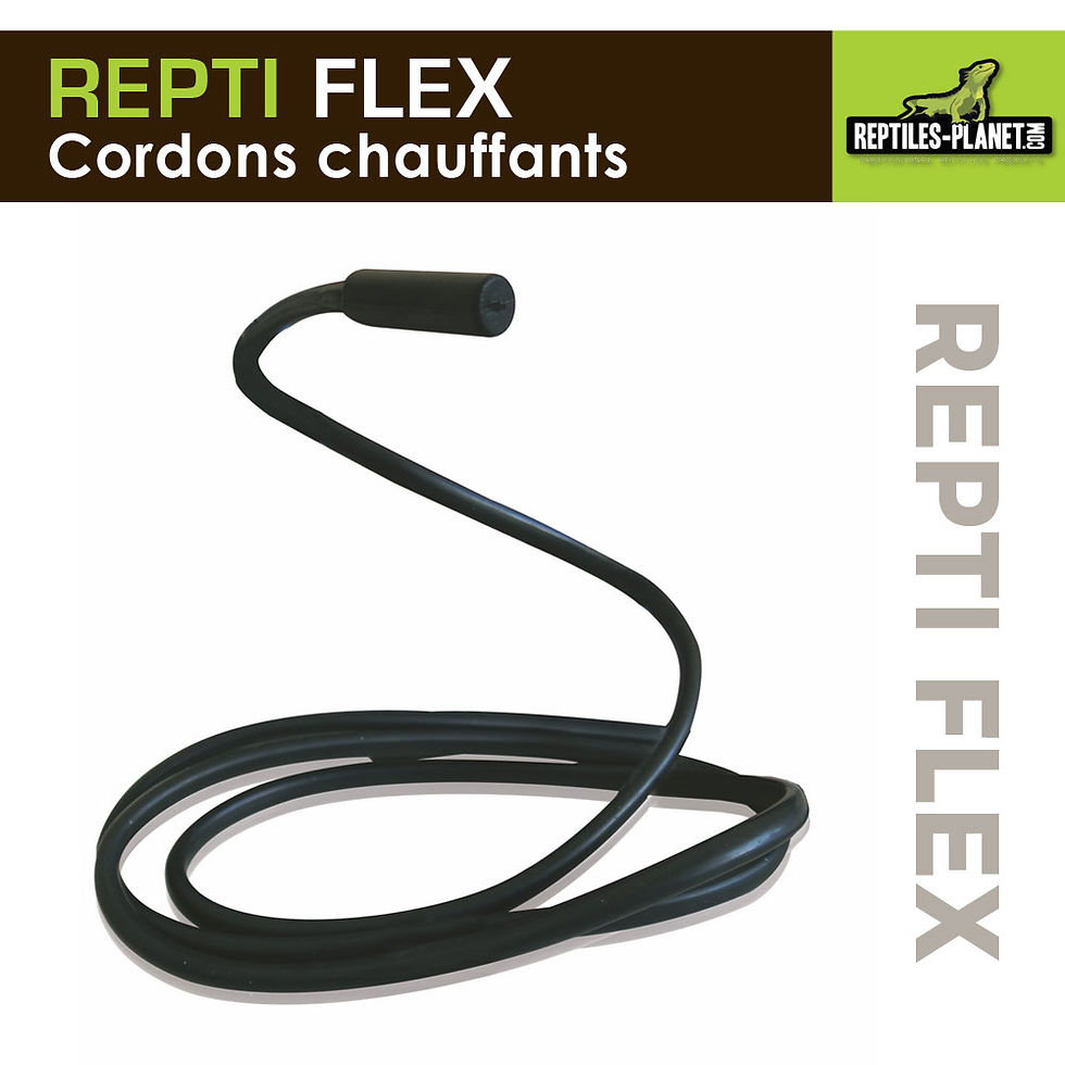 Miniaturbild: Repti Flex 15 W - Heizkabel - 5 m - Ø 7 mm
