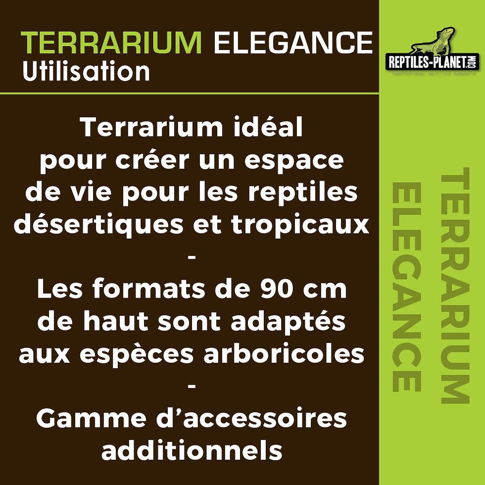 Miniatura: Terrário Alumínio Elegance - Preto - 80x45x45 cm
