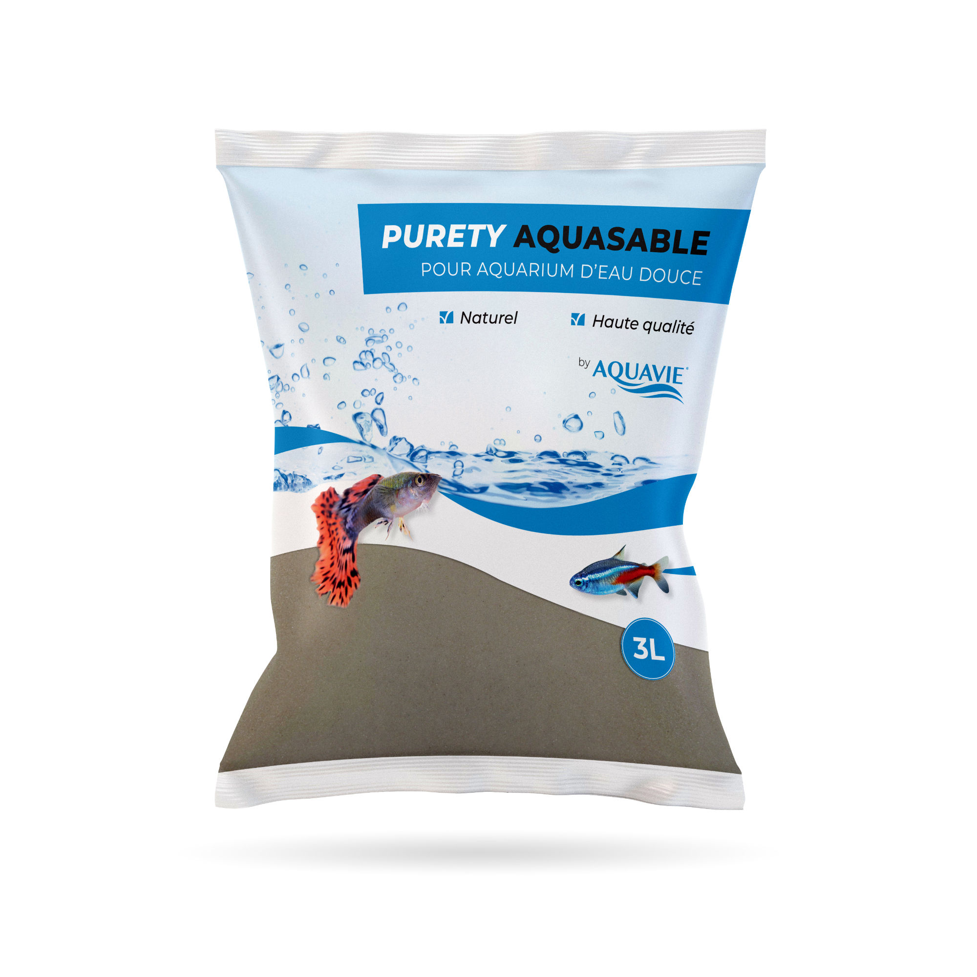 Aquasable Nature - Beige - extra fin - S0 - 3L