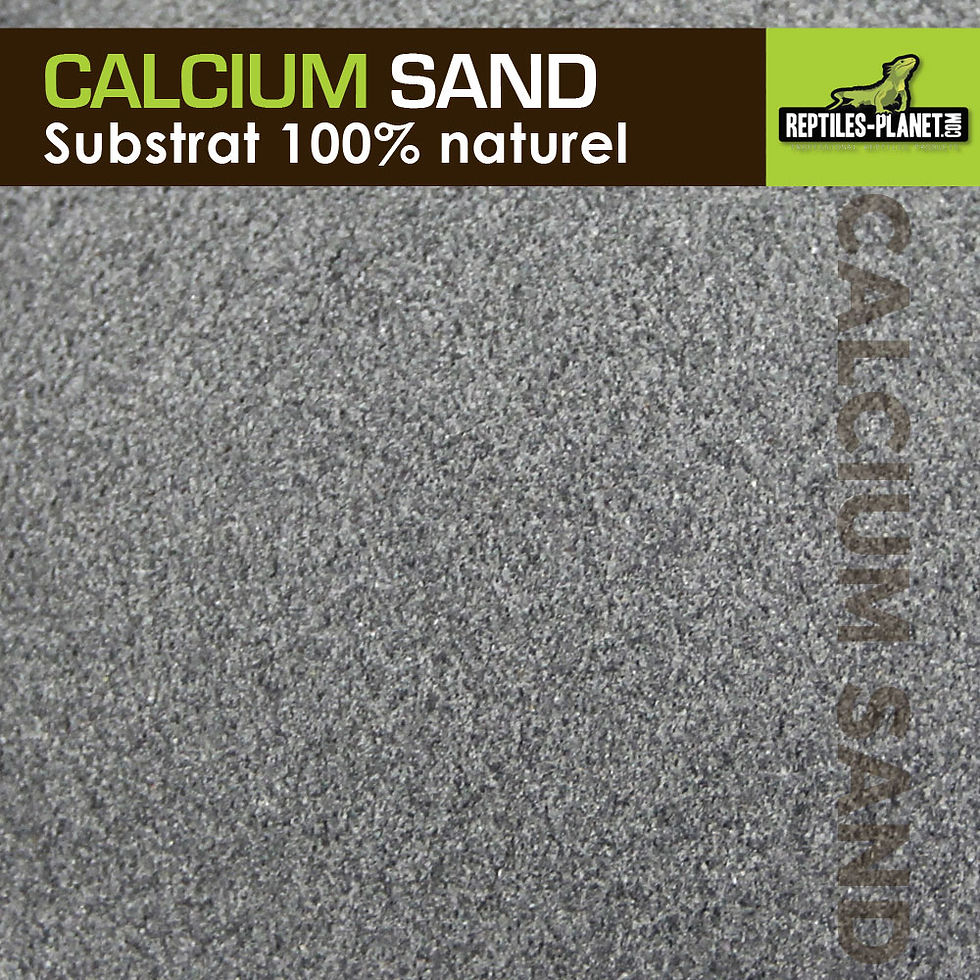 Miniaturbild: Calcium Sand Atacama Black - Kalziumsand-Substrat für Terrarien - 5 kg
