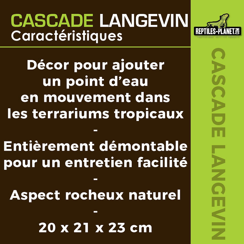 Miniaturbild: Wasserfall Langevin - 20x21x23 cm
