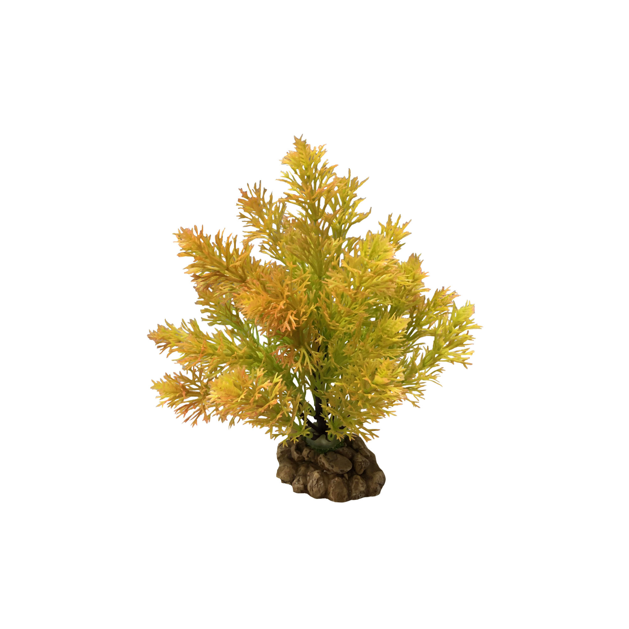 Plante artificielle sur socle - Large Automne - 23 cm