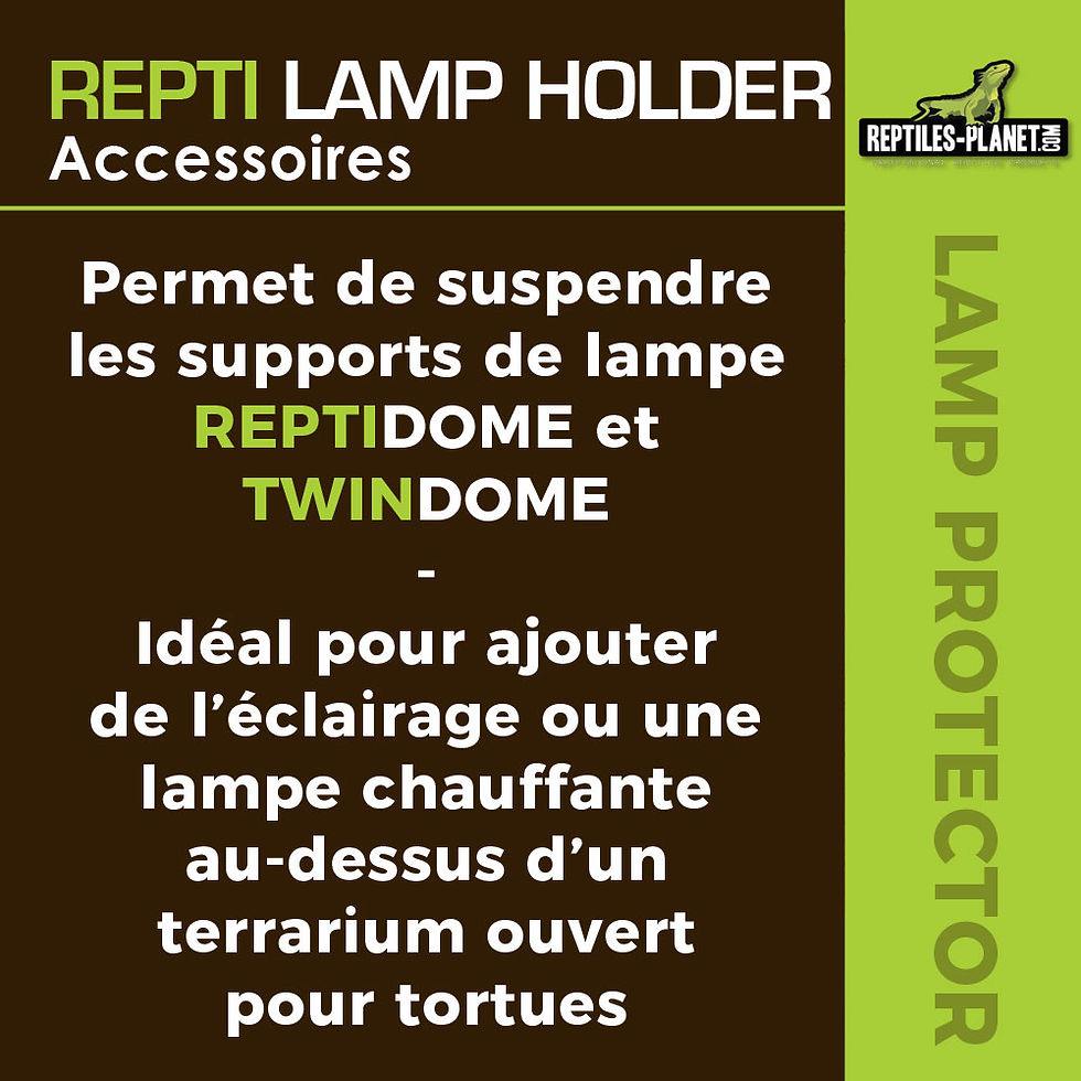 Thumbnail: Repti Lamp Holder - Lamp Stand for Bulb Support for Open Terrarium
