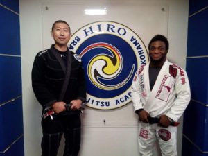 Training at Hiro BJJ in Yokohama with Hiro-sensei