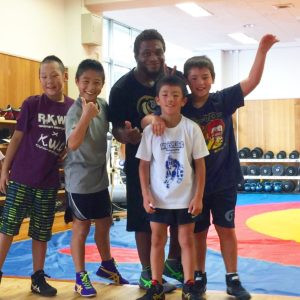 Training Wrestling with the Tokyo Police Squad 6 Youth Wrestling Program