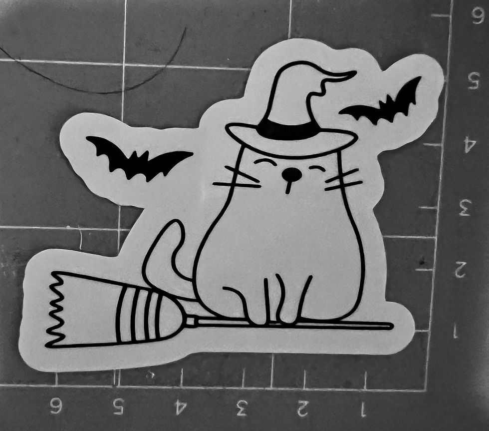 Thumbnail: Cat Halloween Stickers