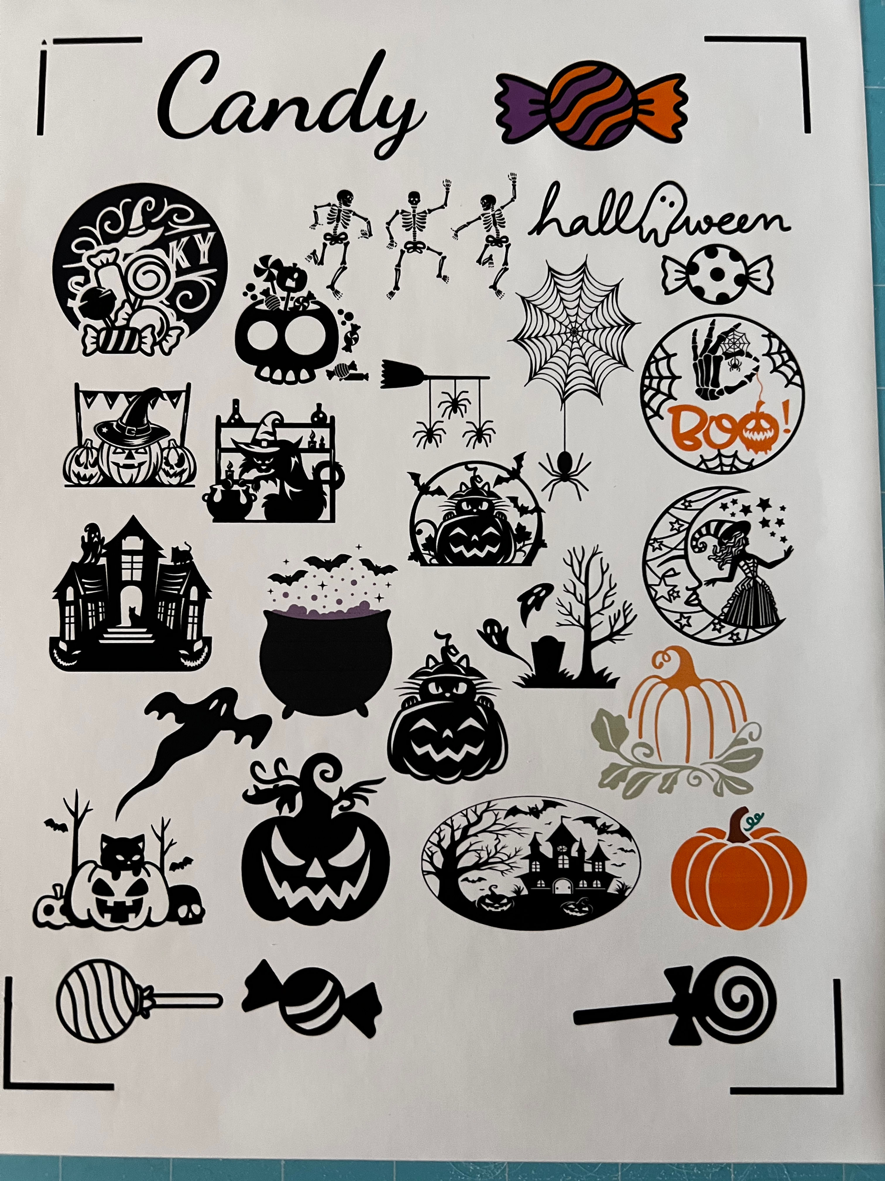 Halloween Die-Cut Stickers