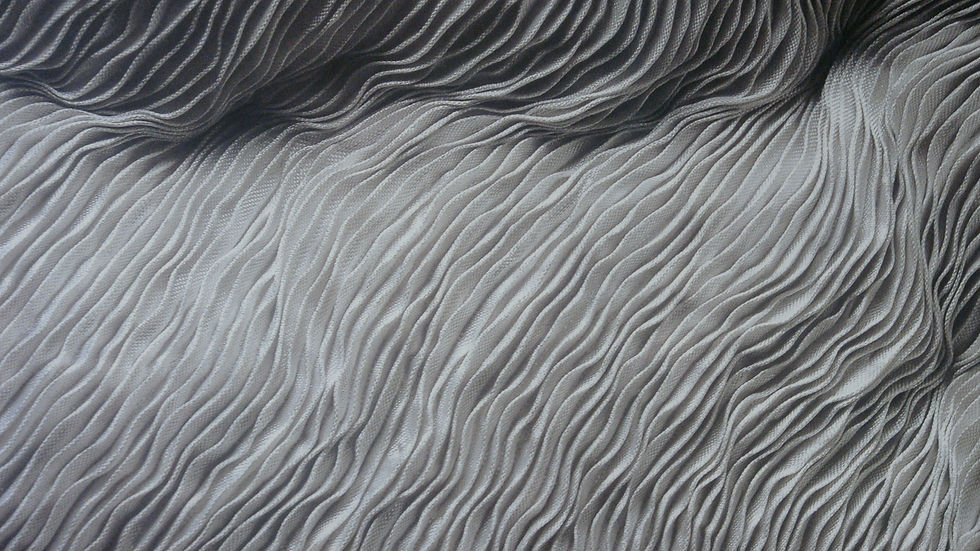 Tecido com textura em relevo