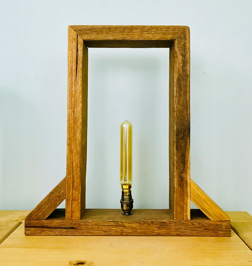 Thumbnail: Australian Oak Frame Lamp