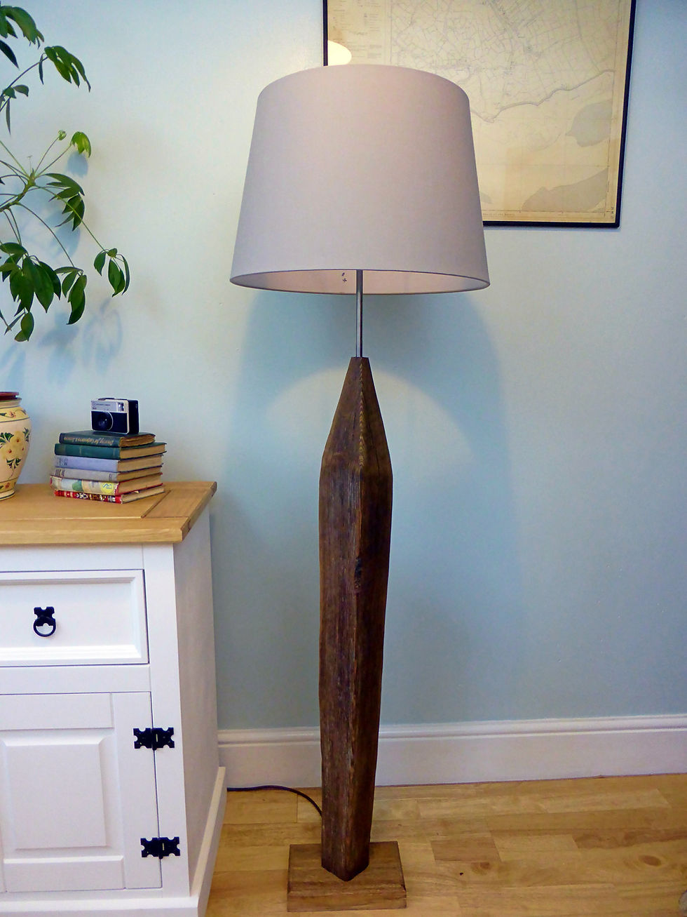 Thumbnail: Arrow Driftwood Floor Lamp