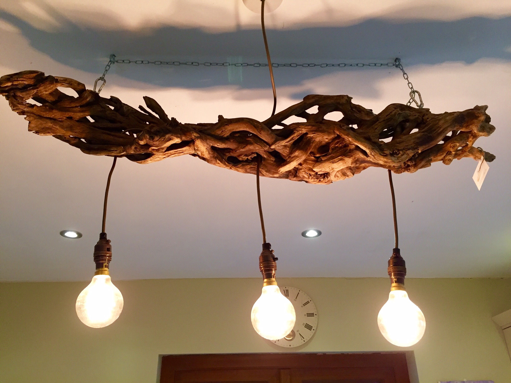 Driftwood Ivy Ceiling Light