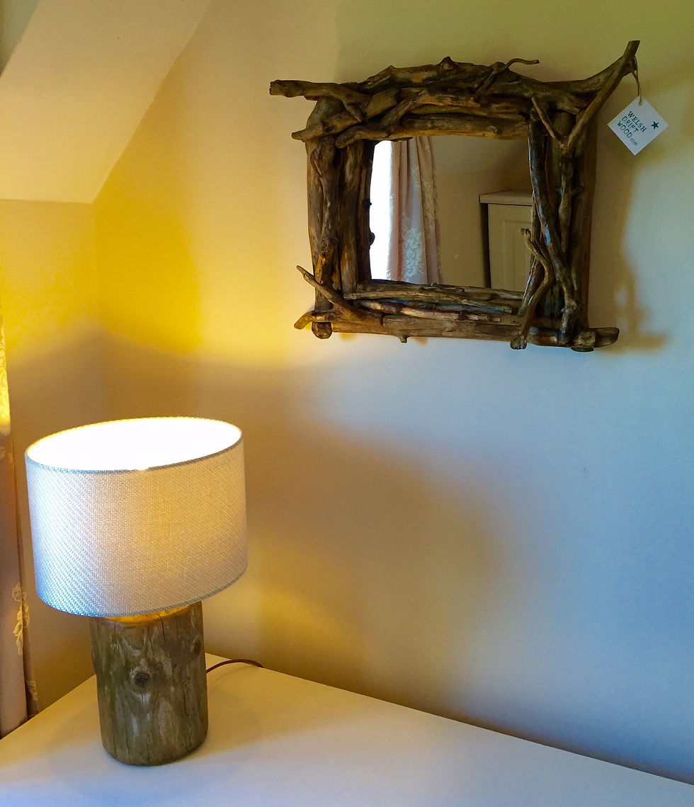 Thumbnail: Small Driftwood Mirror