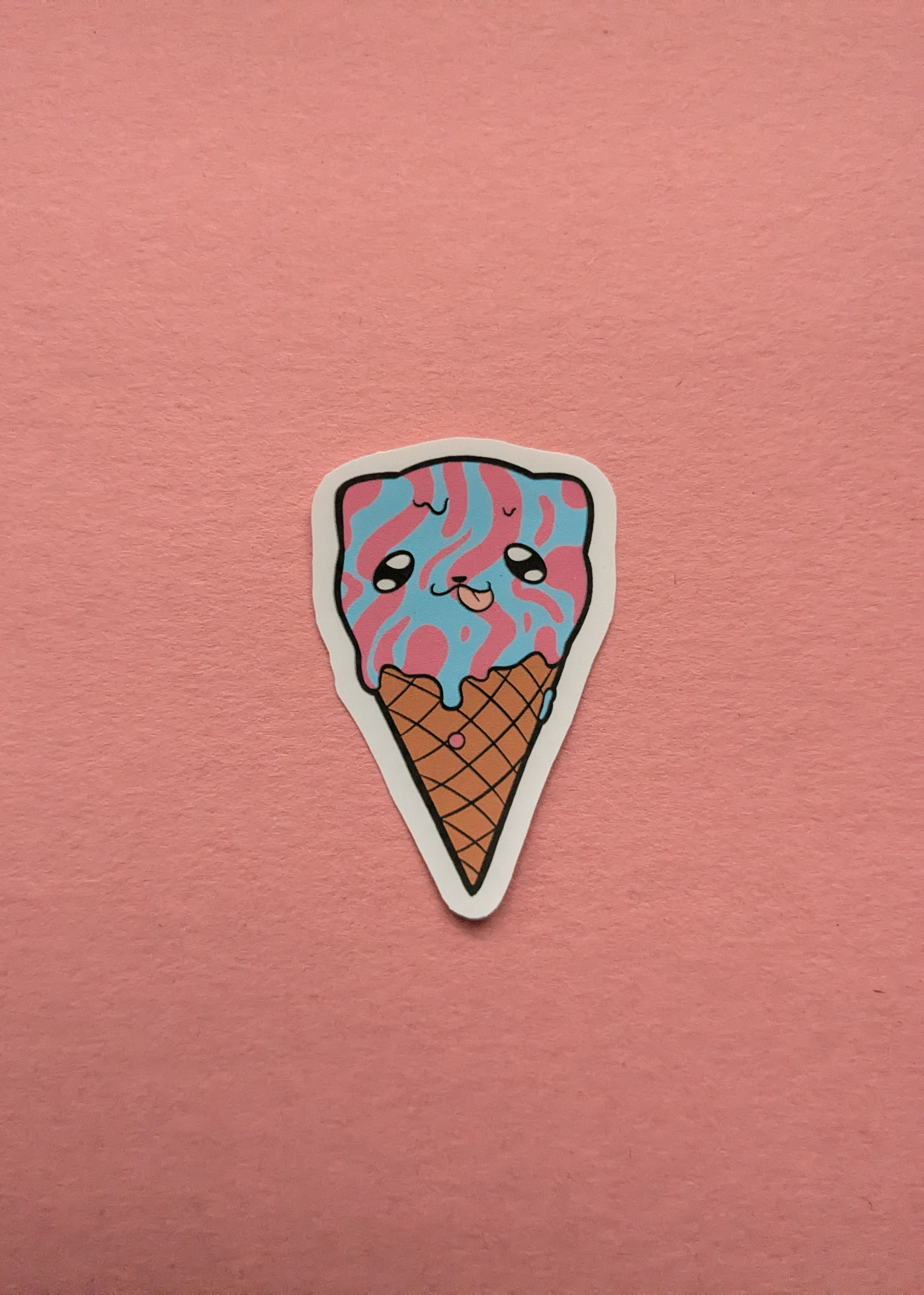 Bubblegum Ice Cream Cat