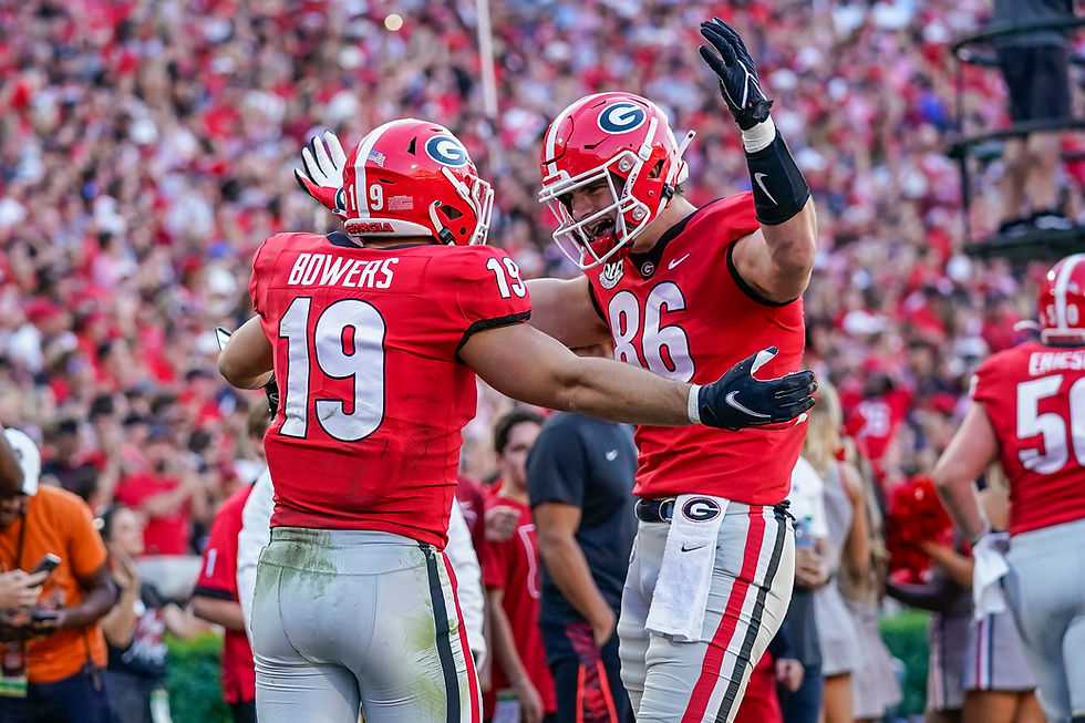 Derek's Week 9 Top 25