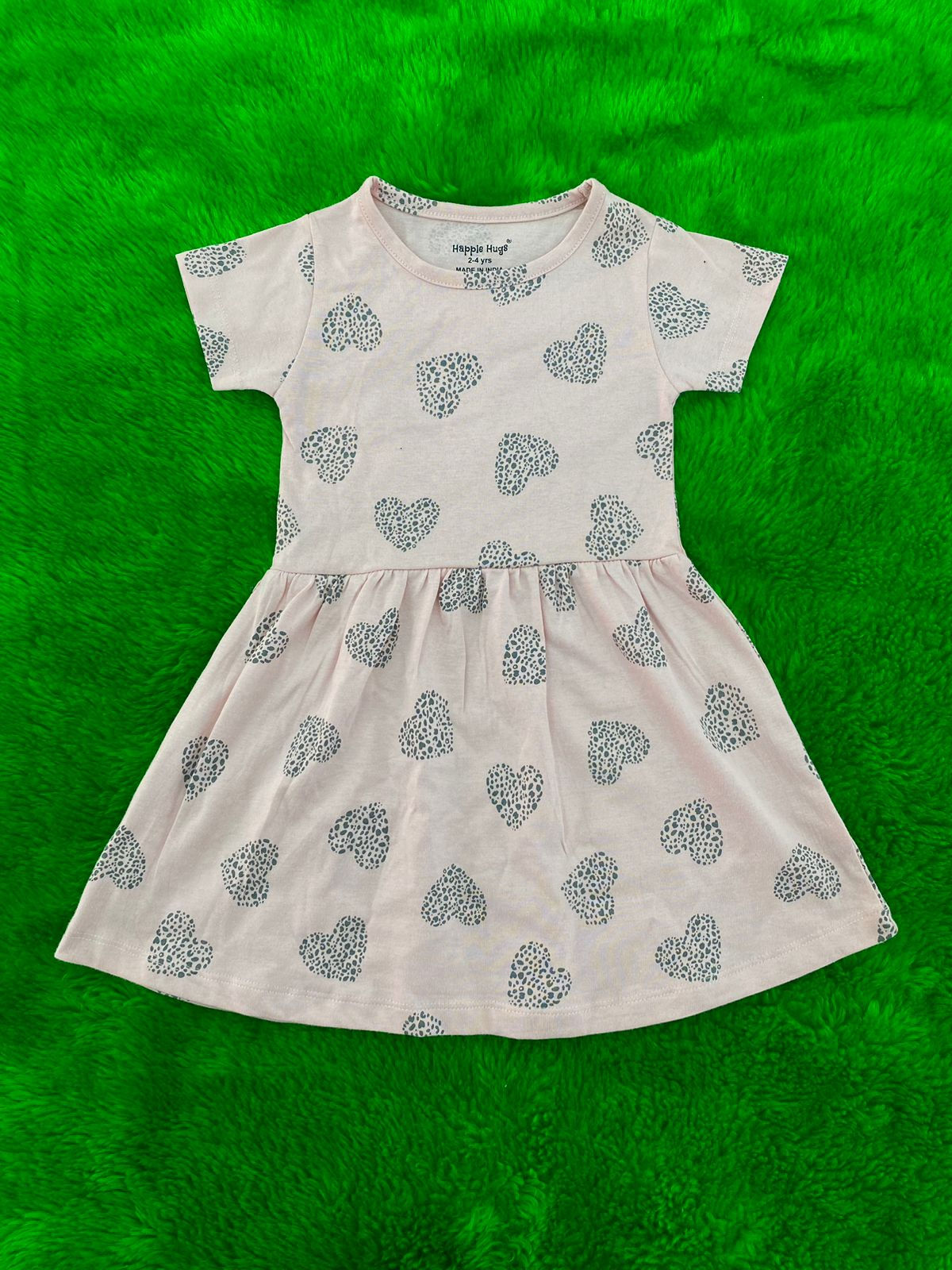 New Greymarl AOP half sleeve Frock