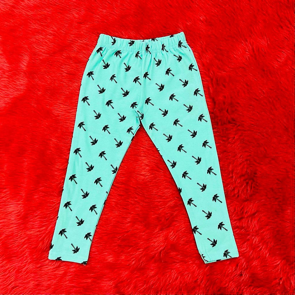 Aqua Coconut Leggings