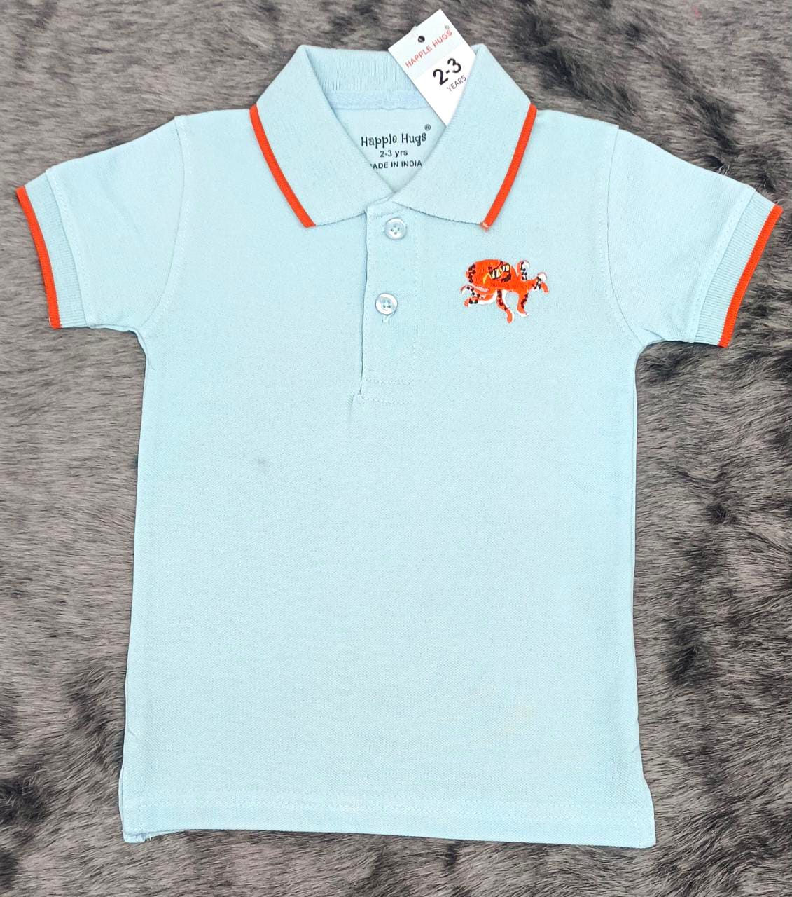 Boys Sky Blue Octopus Tee