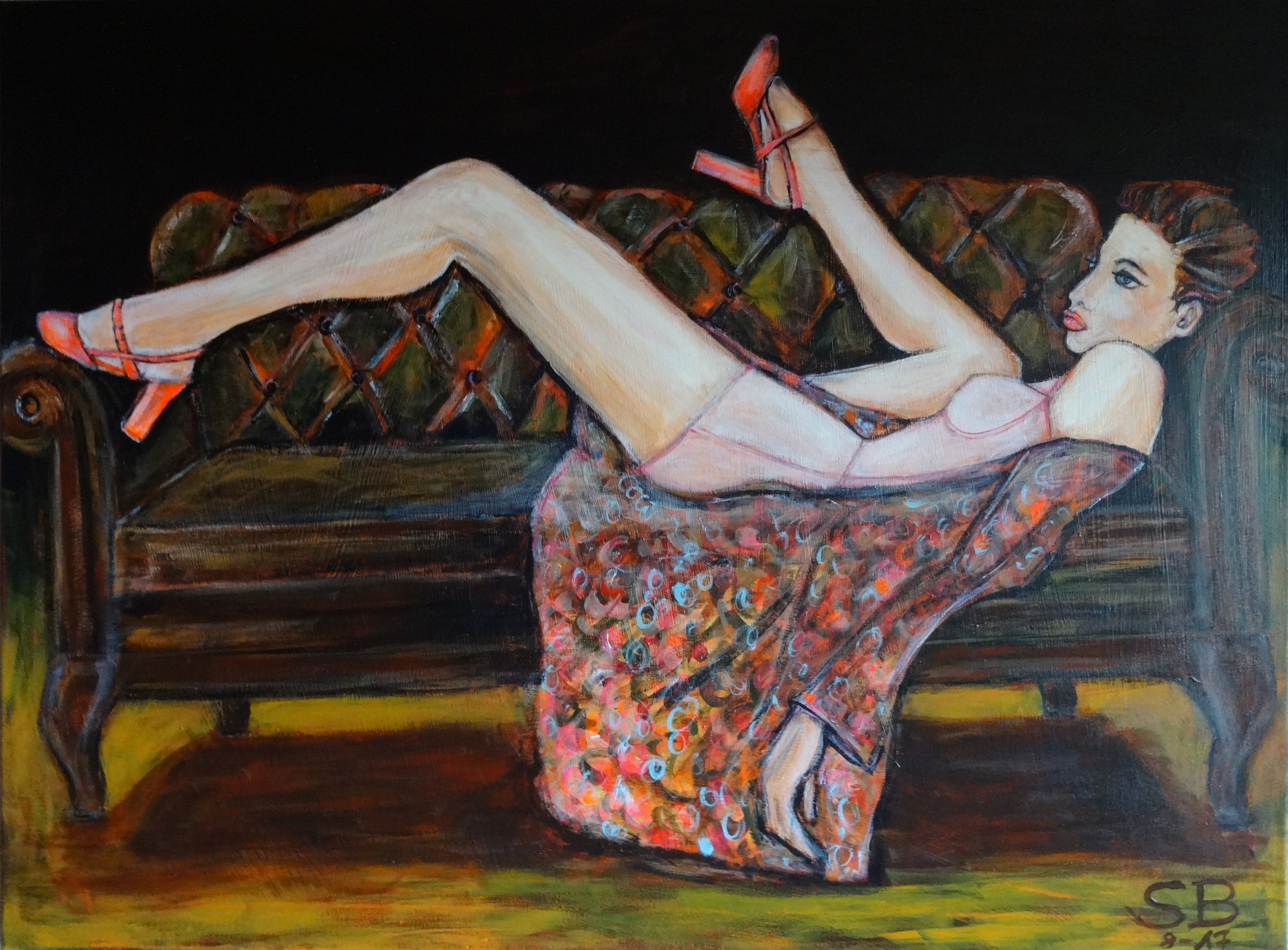 Feminine Sofa Session