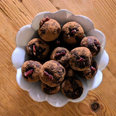 Healthy Christmas Bliss Balls