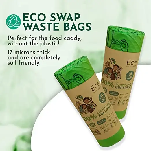 Compostable Waste Bags - 10l