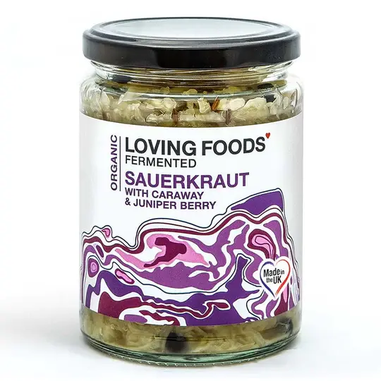 Loving Foods - Sauerkraut Caraway & Juniper - Organic
