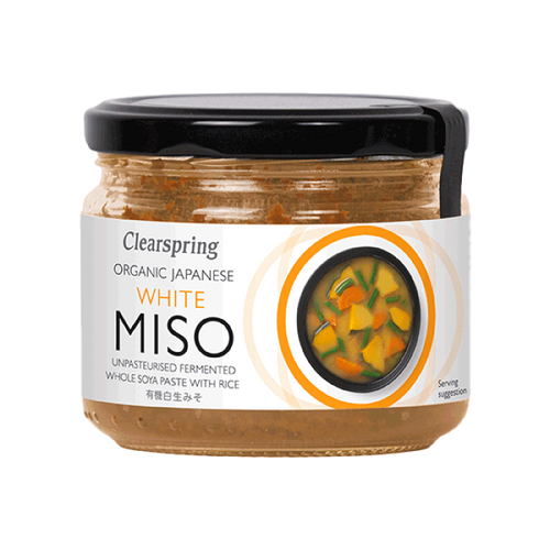 Japanese White Miso Paste Unpasteurised Organic 270g FANTASTIC