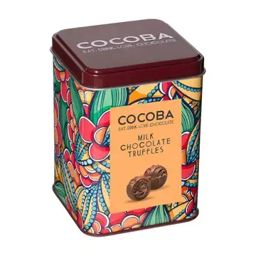 Cocoba - Milk Chocolate Truffles Gift Tin