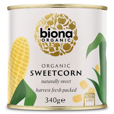 Sweetcorn Biona - 340g
