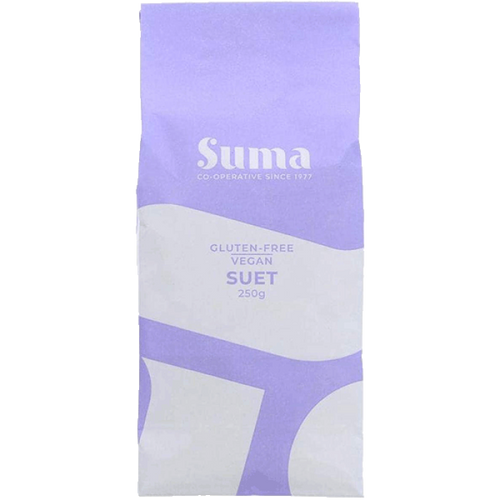 Suet Gluten Free & Vegan Suma 250g FANTASTIC NO PLAS