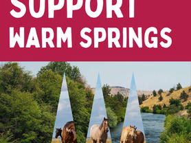 Support the Confederated Tribes of Warm Springs