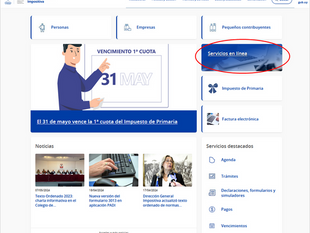 Delegar a otra persona para que presente la declaración jurada o realice trámites en línea en mi nombre