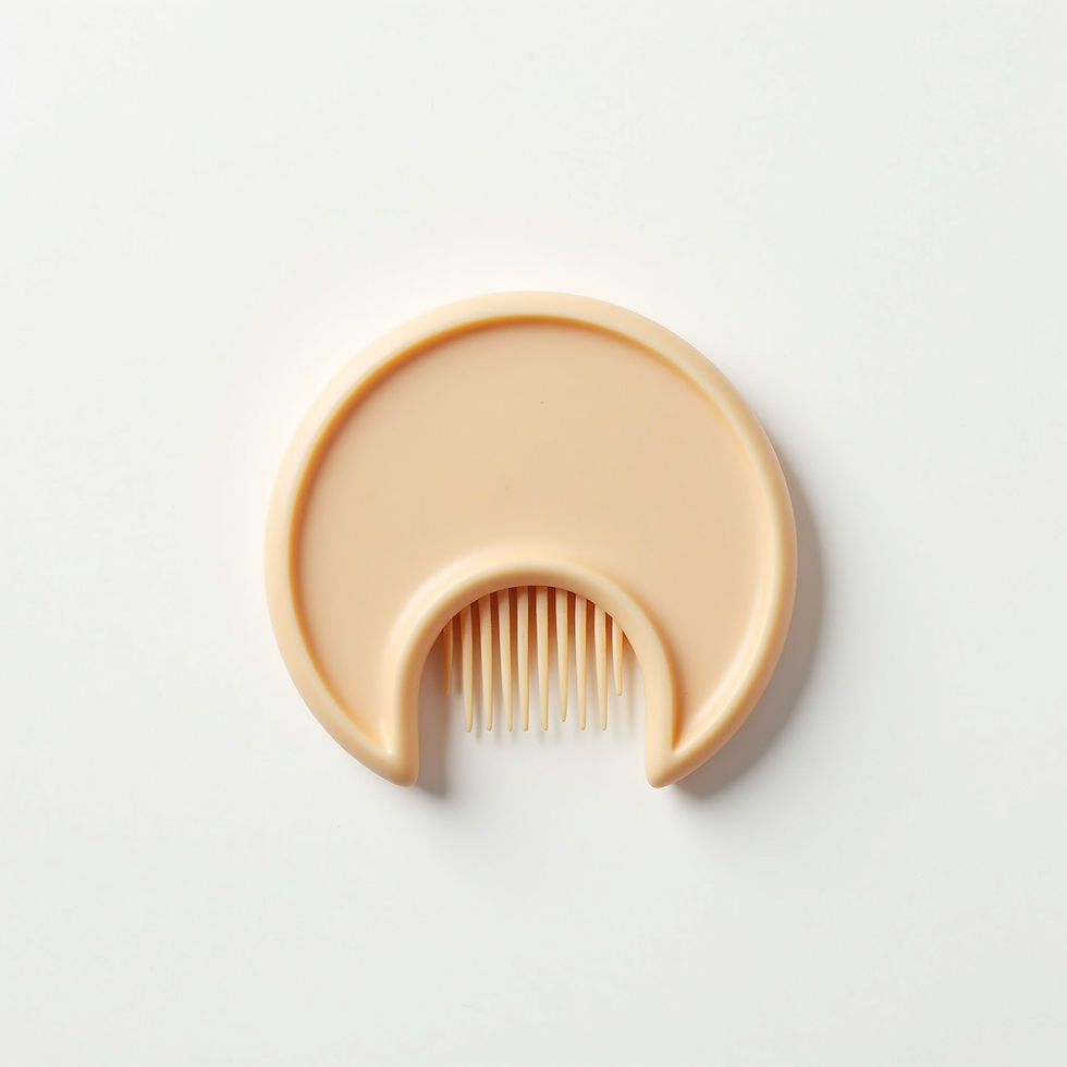 Rubber Curry Comb