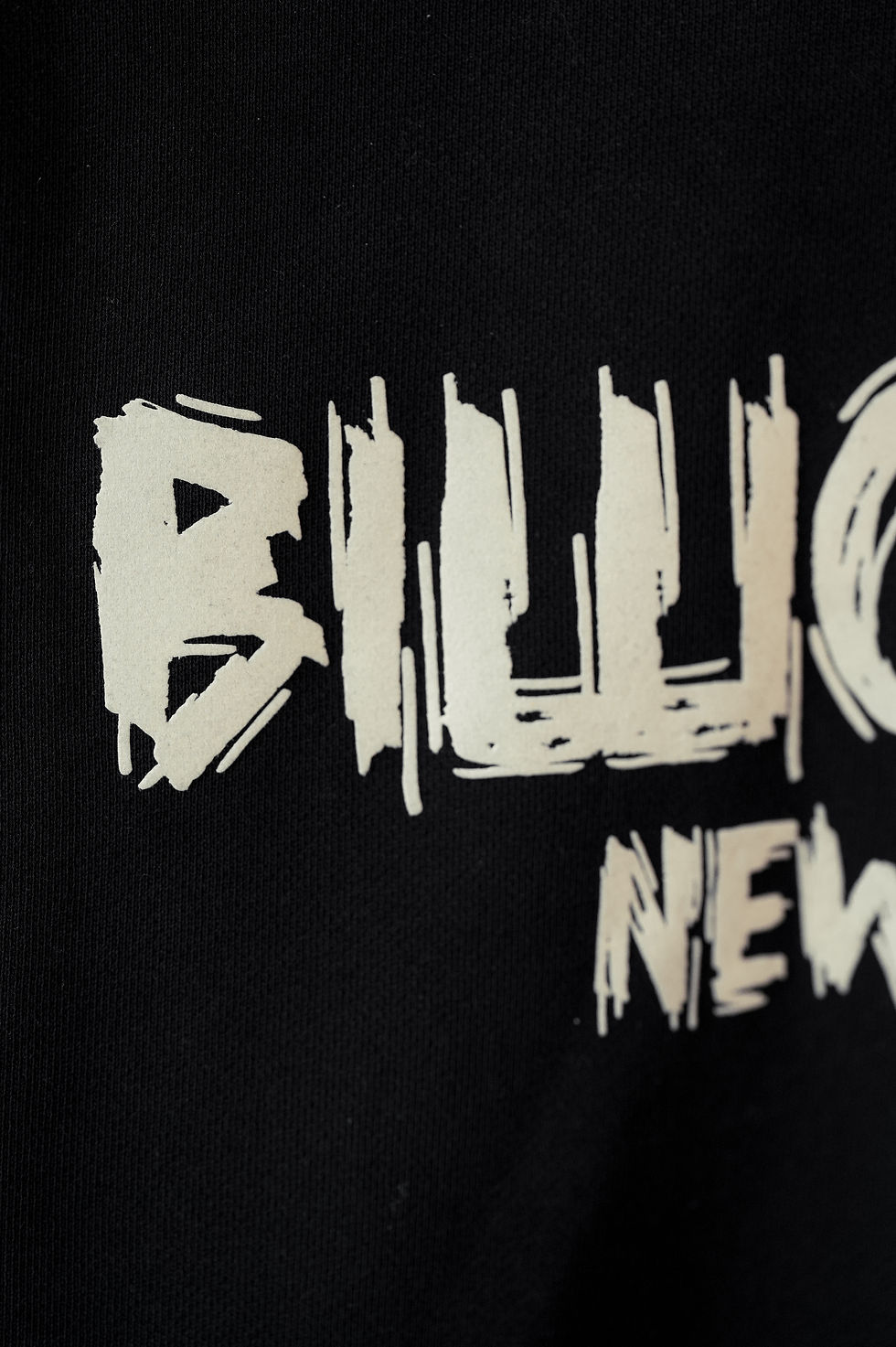 Thumbnail: Billionaire Ivory Flocked Logo Sweatshirt