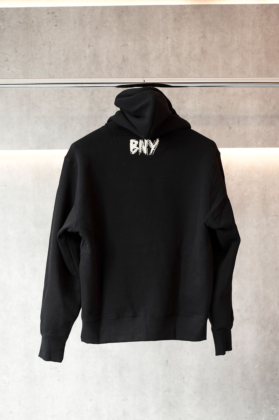 Thumbnail: Billionaire Ivory Flocked Logo Hoodie