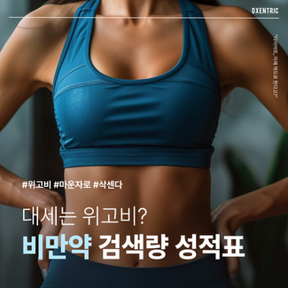 💉 비만약 검색량 성적표: 위고비 vs 마운자로 vs 삭센다