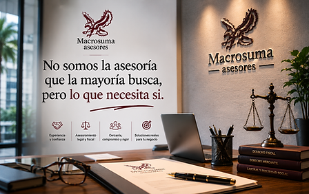 Lo que necesitas asesoría