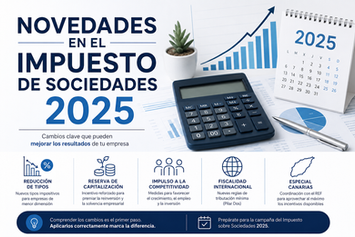 novedades en el impuesto de sociedades 2025
