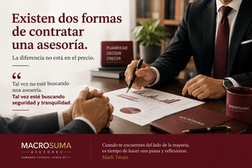 contratar asesoría