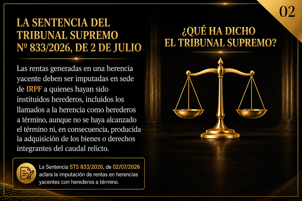 Sentencia Tribunal Supremo
