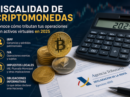 Fiscalidad Criptomonedas