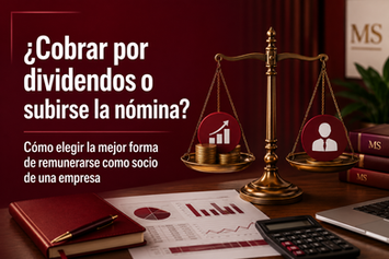 cobrar por dividendos o por nómina
