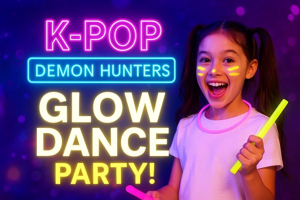 K Pop Demon Hunters Glow Party
