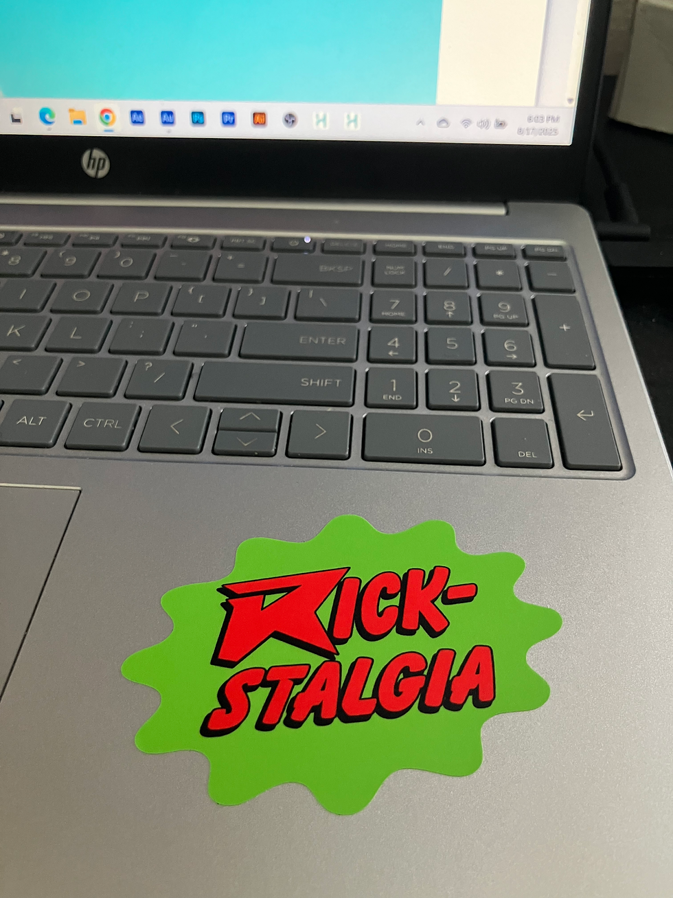 Thumbnail: Rickstalgia Logo Sticker