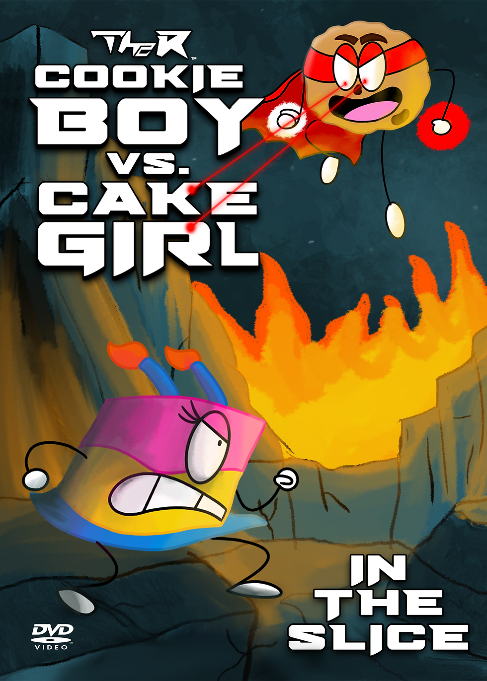 Cookie Boy vs. Cake Girl in "The Slice"