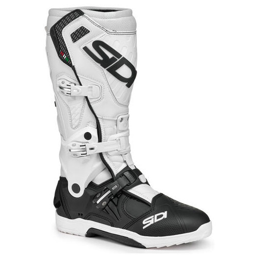SIDI Crossair Boots - Black/White | MxBoot.com