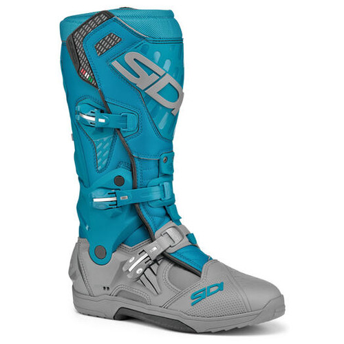 SIDI Crossair Boots - Gray/Petrol | MxBoot.com