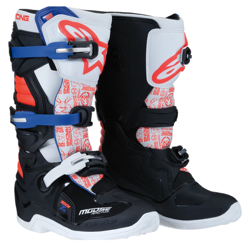 よっしー Alpinestars Tech 7s Youth Boots - Moose Racing Collab | MxBoot.com