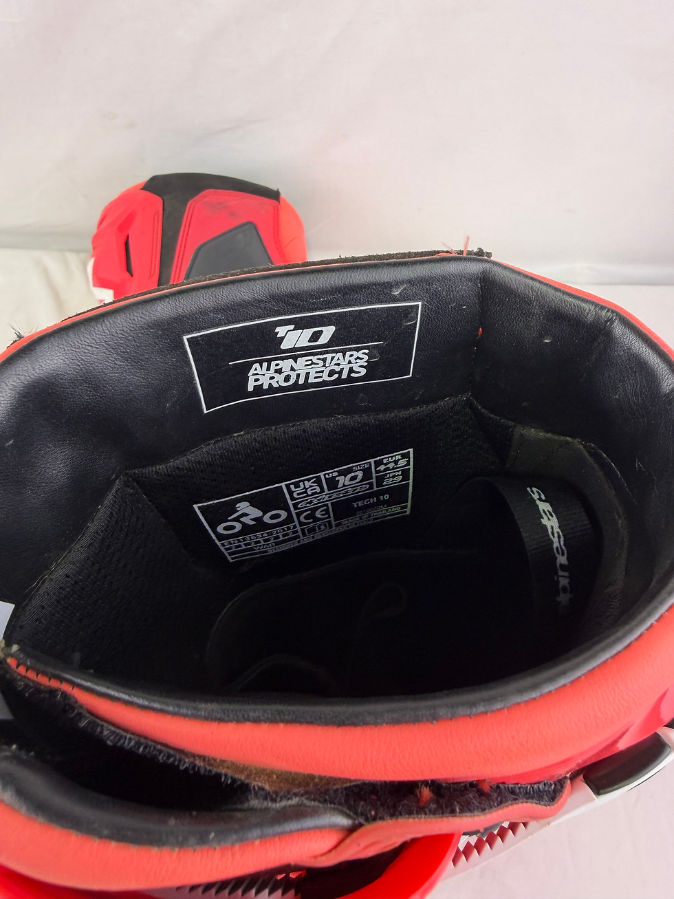 Thumbnail: Used Alpinestars Tech 10 Boots // Size 10