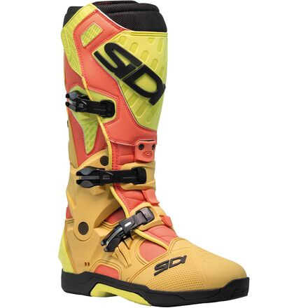 SIDI Crossair Boots - Gold/Lime | MxBoot.com
