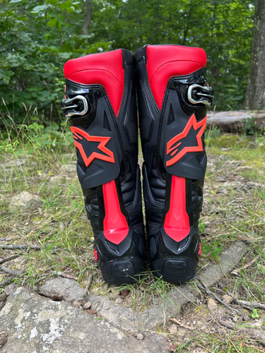 2026 Alpinestars Tech 10 Boots - Black/Red | MxBoot.com